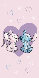 Osuška Lilo and Stitch Love 70/140